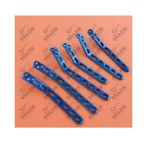 Placa de bloqueo medial para húmero distal de 3.5mm, izquierda y derecha, de 5 a 7 orificios, juego de 6 piezas, titanio - Product Image 4