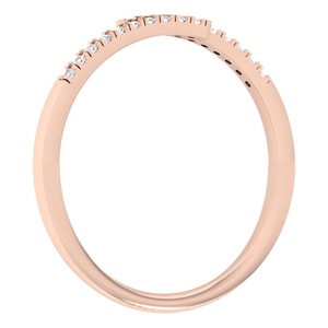 2025ใหม่ล่าสุดออกแบบแหวนทองคำแท้เครื่องประดับที่ไม่ซ้ำกันสายเพชรที่เติบโตในห้องปฏิบัติการ - Product Image 4