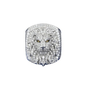 Bague Hip Hop de Luxe pour Homme en Argent Sterling 925 de Haute Qualité avec Diamant Moissanite, Design Personnalisé Iced Out, Pierre à Taille Brillante - Product Image 4