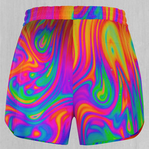 Shorts Deportivos de Verano para Mujer, Talla XS, Ecológicos, Estampados, Sublimados, Transpirables, de Secado Rápido, Bordados, Corte Regular - Product Image 5