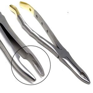 Pinzas de Extracción Dental de Acero Inoxidable Anguladas, Instrumento de Cirugía Oral de Precisión, Extractor Dental Profesional - Product Image 6