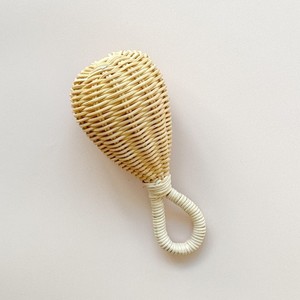 Hochets naturels de qualité supérieure pour tout-petits, prix de gros, jouets pour bébés, hochet en rotin fait main - Product Image 4