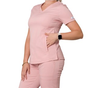 Comfortable Women's Medical <b>Uniform</b> <b>Scrubs</b> Set Breathable Nursing Hospital Healthcare Apparel - Product Image 5
