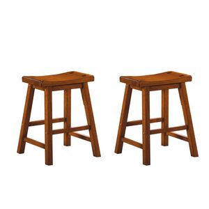 Taburete de madera maciza hecho a mano por artesanos para sala de estar, cocina, balcón, decoración tradicional para el hogar. - Product Image 3