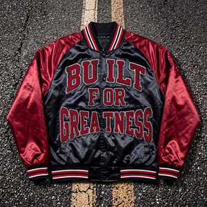 Blouson Bomber en Satin Personnalisé pour Hommes – Veste Bomber en Satin Brodé Chenille Tendance – Blousons Universitaires en Satin Style Urbain pour Hommes – Vente en Gros - Product Image 1