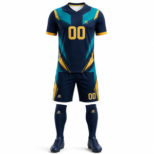 Kit de football OEM, meilleur design, kit de football respirant, nouvelle arrivée, kit de football personnalisé en couleur - Product Image 2