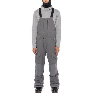 Pantalon de ski imperméable pour homme, respirant, isolé, salopette de snowboard coupe-vent, pantalon cargo pour sports d'hiver en plein air, vert - Product Image 6