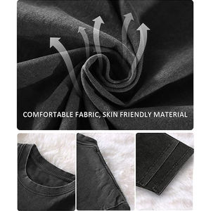 Camisetas de Manga Corta para Hombre, Talla Grande, Lavado Ácido, 100% Algodón, Secado Rápido y Transpirables - Product Image 4