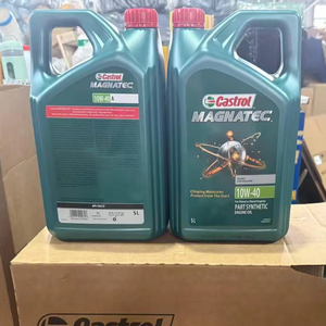 Huile moteur entièrement synthétique <span class=keywords><strong>CASTROL</strong></span> <span class=keywords><strong>10W</strong></span>-<span class=keywords><strong>40</strong></span> API SN SP Lubrifiant moteur pour voiture à essence - Product Image 1