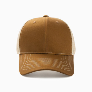 Custom New Style Patch Logo Trucker Hats 6 Panel Running Mesh Trucker Hat - Product Image 3