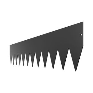 Set da 6 Bordure per Giardino in Acciaio 40x8, Bordi in Metallo Resistenti alla Ruggine, Pieghevoli, Robusti, per Prato, Utensile Manuale - Product Image 4