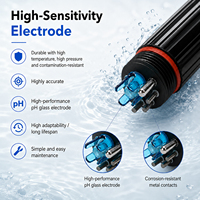 Tuya WiFi 8-in-1 Monitor Akuarium Digital pH ORP TDS EC SALINITY SG Penguji Kualitas Air Suhu untuk Tangki Ikan Kolam Renang