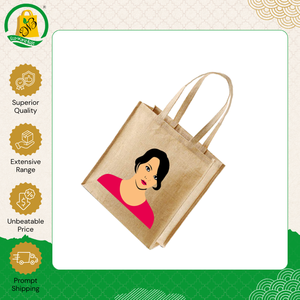 Widely Used Low Market Price Top Quality Jute Tote <b>Bags</b> Grocery <b>Bag</b> Reusable <b>Foldable</b> Shopping Tote <b>Bag</b> for Genuine Buyers - Product Image 2
