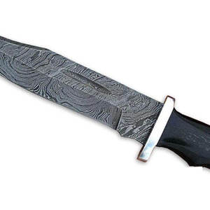 Couteau de chasse et de camping en acier Damas de qualité industrielle STEEL CRAFT INTERNATIONAL, fabriqué à la main, autres poignées, OEM, garantie 3 ans - Product Image 4