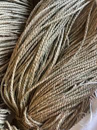 Cuerda de Fibra Vegetal 100% Natural de Pasto Marino, Ecológica y Trenzada, para Manualidades, Muebles y Decoración del Hogar - Product Image 3