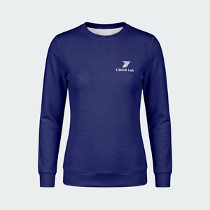 Sudadera Oversize de Algodón para Mujer, Cuello Redondo, Manga Larga, Lisa, Estilo Pullover, Moda Otoño Invierno 2026 - Product Image 6
