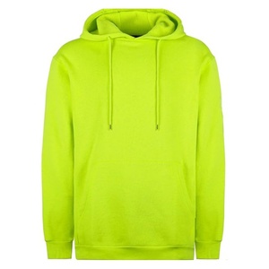 Pull-over pour homme de qualité supérieure, écologique, à séchage rapide, doublé, couleur unie, 100% coton polaire, coupe classique - Product Image 2