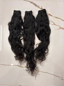 ผมแท้จากอินเดียแบบตรงเป็นมัด – ผมต่อแบบธรรมชาติสีดำ 100% ไม่ผ่านการแปรรูป - Product Image 4