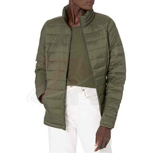 Veste matelassée légère pour femme, manteau d'hiver chaud et décontracté, vêtement d'extérieur tendance streetwear, doudoune à capuche pour femme - Product Image 1