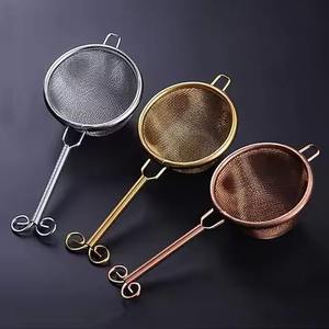 Premium Brass Tea & <b>Coffee</b> Mesh Strainer Durable Handcrafted Metal <b>Filter</b> for <b>Coffee</b> Herbal Flatware & Drink Tea <b>Coffee</b> Powder - Product Image 5