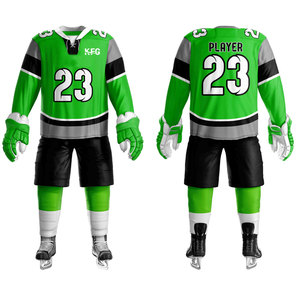 KASHI FIGHT GEAR Sports Wear Men Ice Hockey Uniform Designed for Cold <b>Environments</b> Featuring Breathable Flexible Fabric High - Product Image 1
