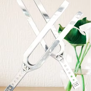 Diapason géant portatif en acier inoxydable à une seule face, clé DNA, 512 Hz (test auditif) - Product Image 1