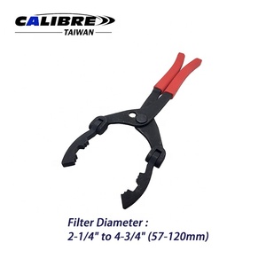 TAIWAN CALIBRE Swivel Jaw <b>Oil</b> <b>Filter</b> Pliers <b>Removal</b> <b>Tool</b> for <b>Filter</b> Diameter 2-1/4" to 4-3/4" - Product Image 3