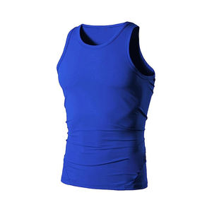 High Elasticity Running Athletic Wear Women Crop Tank Top Gym Sports <b>Vest</b> Workout <b>Compression</b> Singlet Supplier Bulk Order - Product Image 5