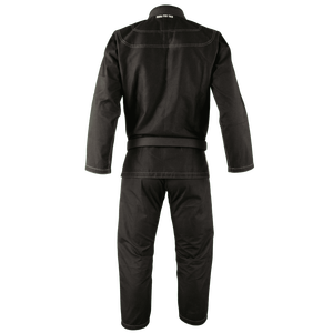 Kimono de Jiu-Jitsu Brasileño War Tribe Negro para Hombre, Uniforme de Judo 100% Algodón, Corte Regular para Adulto, Ropa de Artes Marciales Resistente con Logotipo Bordado, BJJ Gi - Product Image 2