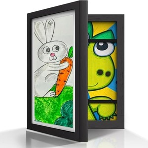 Carved Teak Wood 3D Photo <b>Frame</b> 6x8 Inches Handmade for Lightweight Heritage Collection | Wholesale - Product Image 5