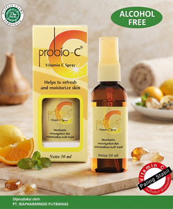 PROBIO C Vitamin C <b>Spray</b> Alcohol Free Luxury Skin Toner Facial <b>Moisturizing</b> Refreshing Face Mist 50 ml for All Skin Types - Product Image 3