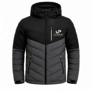 Chaqueta de Invierno Acolchada con Capucha para Hombre, Impermeable, Aislada, para Senderismo y Uso Casual, Fabricante OEM ODM - Product Image 1