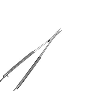 Tijeras Profesionales para Cejas y Pestañas, Curvas, con Resorte, Instrumento de Belleza, Puntas Inclinadas y Puntiagudas, para Extensión de Pestañas y Cejas - Product Image 2