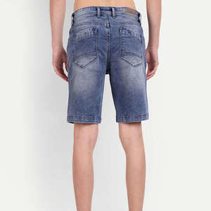 กางเกงยีนส์ขาสั้นผู้ชายสีเทา สไตล์แฟชั่น ทรงหลวม ขาดๆ แบบวินเทจ สำหรับฤดูร้อน ราคาขายส่ง - Product Image 4