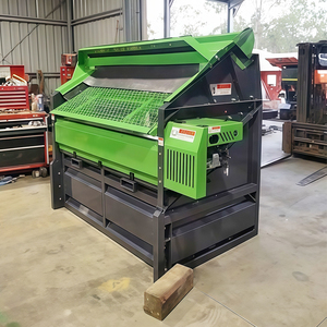 Lớp đất mặt screener cát đá rung màn hình phân compost rung màn hình nhà máy ban đầu sẵn sàng chứng khoán CE đảm bảo chất lượng - Product Image 2