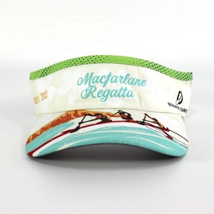 Chất lượng cao tùy chỉnh thăng hoa thể thao chạy <span class=keywords><strong>Visor</strong></span> cap Trọng lượng nhẹ Polyester Dây đeo đàn hồi điều chỉnh Sun <span class=keywords><strong>Visor</strong></span> - Product Image 2