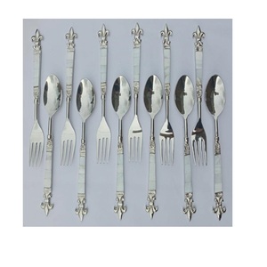 Wedding Dinner <b>Table</b> <b>Top</b> Decoration Modern Style Flatware Set Handmade Design Shiny Polished Decorative Kitchen Cutlery - Product Image 1