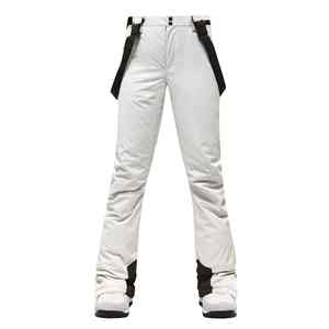 Pantalones de invierno de sarga elástica premium con forro interior suave para un estilo elegante y cómodo, ideales para esquí y nieve. - Product Image 3