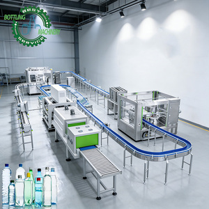 Ligne de production d'eau pure clé en main 15000BPH, machine automatique de soufflage, de remplissage et d'emballage de bouteilles PET - Product Image 1