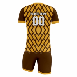 Soccer Uniform OEM Manufacturer Custom Football Jersey <b>Shorts</b> Set For Clubs And Leagues - Product Image 3