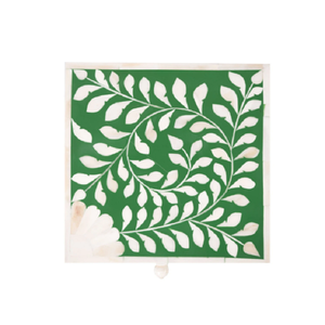 Contenedor de Almacenamiento de Acrílico de Diseño con Tapa Artesanal de Madreperla - Product Image 6