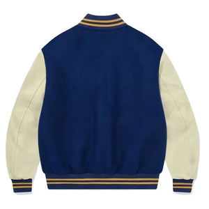 Plus Size Men's <b>Varsity</b> College <b>Jackets</b> Wholesale Blank <b>Varsity</b> <b>Jackets</b> Custom Logo <b>Plain</b> Letterman <b>Varsity</b> <b>Jacket</b> for Men - Product Image 2
