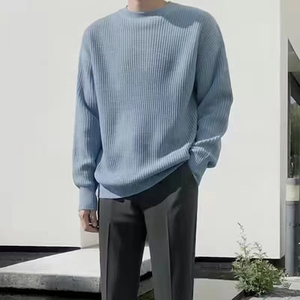 Pulls pour hommes respirants à manches longues, pull en tricot pour hommes, pulls tendance pour hommes - Product Image 2