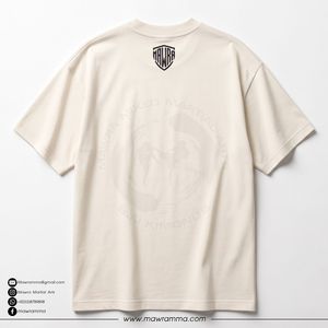 Camiseta de manga corta color coral para hombre de alta calidad de Mawra con estampado de letras en la parte delantera, cuello redondo, ajuste informal, transpirable y de corte regular. - Product Image 4