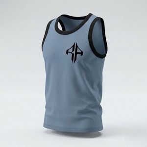 Débardeur pour homme de qualité supérieure, design personnalisé, imprimé, 100% coton, style décontracté par RIVIAN ATLANTIC - Product Image 4