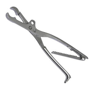 Pinzas para Sujetar Huesos de 22 cm, Plegables, de Acero Inoxidable, con Trinquete, Certificación CE Clase I, 1 Año de Garantía, Instrumentos, Juego de Instrumentos - Product Image 3