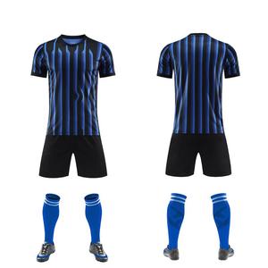 Whiteaura International 2026 Breathable <b>Men's</b> Soccer Uniform Polyester Anti-Bacterial UV Protection Quick Dry Color Blocked - Product Image 4
