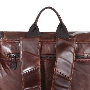 กระเป๋าเป้หนังกันน้ำพร้อมเทคโนโลยีป้องกันการโจรกรรม รุ่นวินเทจ สำหรับใส่แล็ปท็อป  วัสดุหนังแท้ รุ่น LBP-0395 - Product Image 3