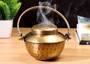 Support à encens traditionnel en métal avec une finition élégante pour les salles de prière et les collections de cadeaux culturels - Product Image 2