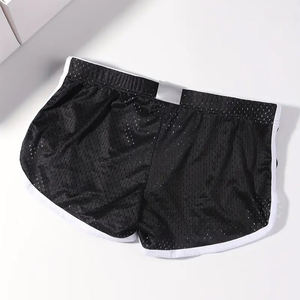 Pantalones Cortos Deportivos Transpirables de Malla Sólida para Adultos, Color Negro, Ropa Deportiva para Gimnasio, Pantalones para Correr, Pantalones de Baloncesto para Hombre de Secado Rápido - Product Image 4
